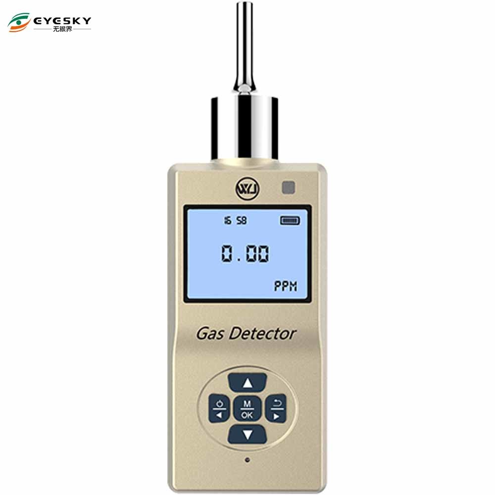 Détecteur de gaz portatif portatif de détecteur de gaz de sulfure d'hydrogène de l'alarme 0-100ppm de détection de gaz de sulfure d'hydrogène