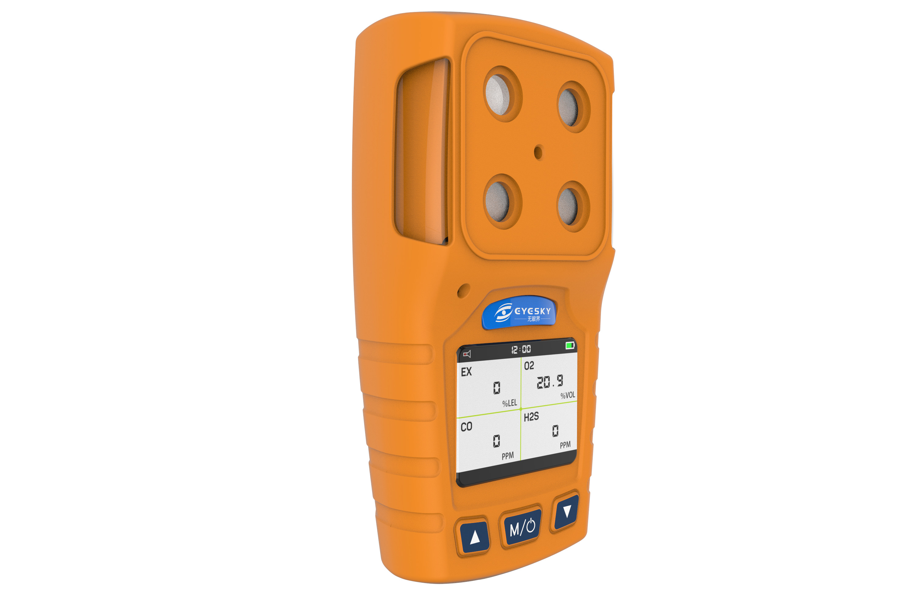Certificat simple portatif du chargeur ISO9001 de WithUSB de détecteur de gaz toxique de détecteur de NH3 du gaz ES30A-Nh3 0-100ppm