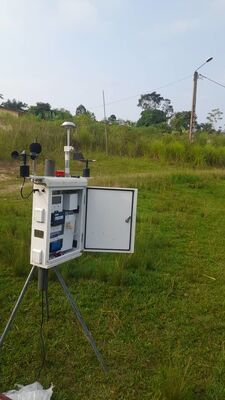 Moniteur de gaz compact et précis pour une surveillance en temps réel AQMS Afrique du Sud